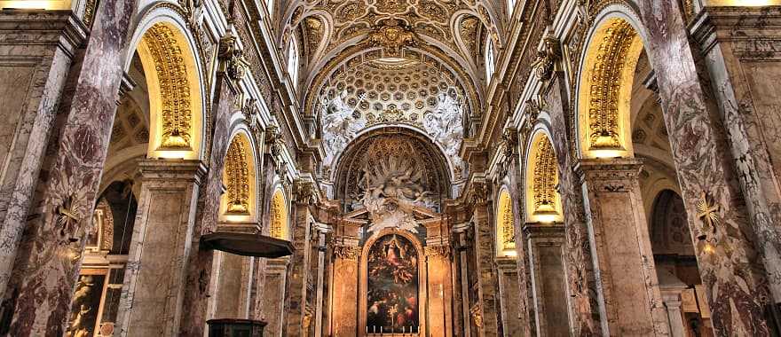 San Luigi Church dei Francesi in Rome, Italy