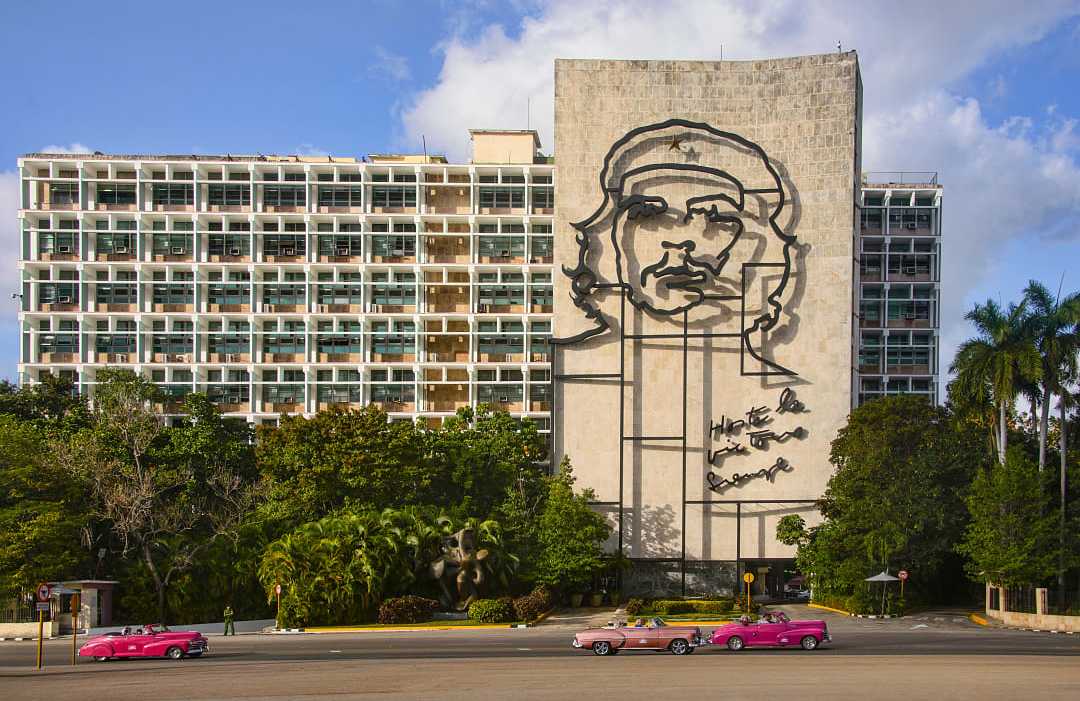 Che Guevara memorial at Plaza de la Revolucion in Havana, Cuba