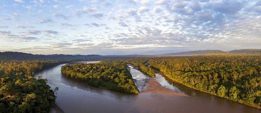 Napo River, Ecuador The Napo River in the Ecuadorian Amazon
