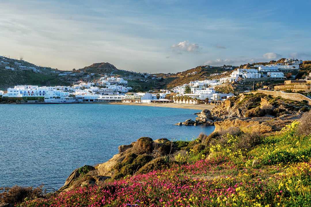 Early spring in Mykonos, Greece