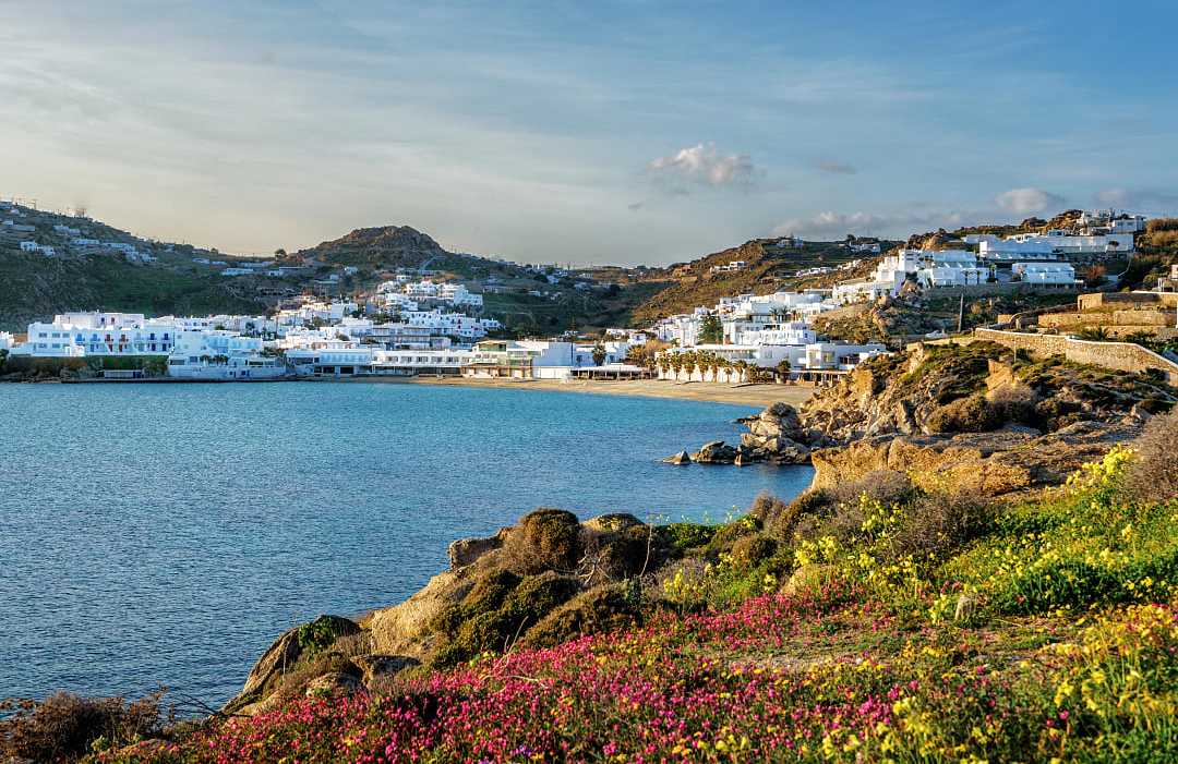 Early spring in Mykonos, Greece