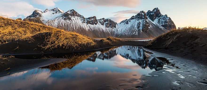 Vesturhorn Mountain in Iceland Vesturhorn Mountain in Iceland