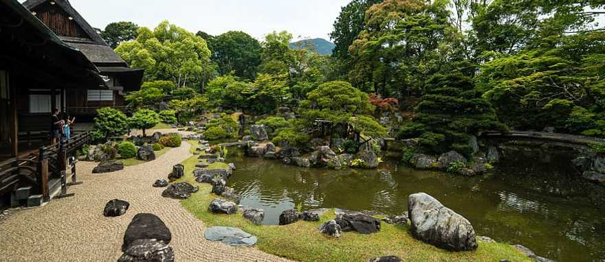 Daigo-ji temple gardens, Kyoto, Japan