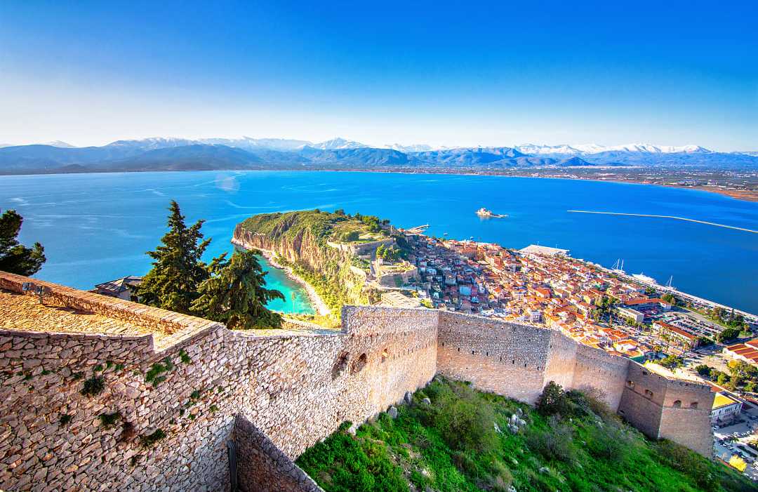 Nafplio, Greece Old Town of Nafplio in Greece