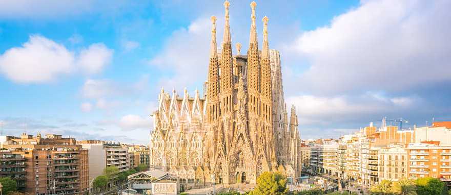 La Sagrada Familia in Barcelona, Spain