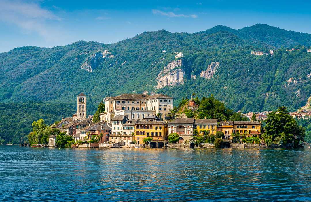 Orta San Giulio, Italy Orta San Giulio, Lake Orta, Italy