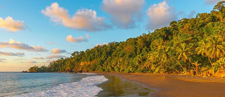 Beach in Corcovado National Park, Costa Rica