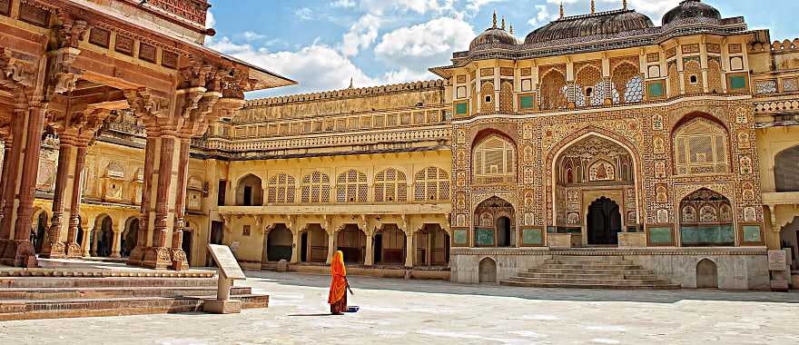 Amber fort in Jaipur Rajasthan, India