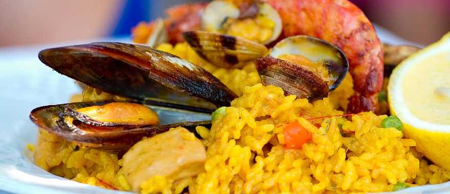 Authentic Spanish paella