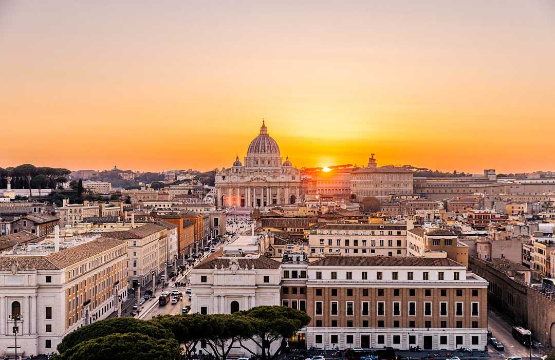 St. Peter's Basilica in Rome, Italy. St. Peter's Basilica in Rome, Italy.
