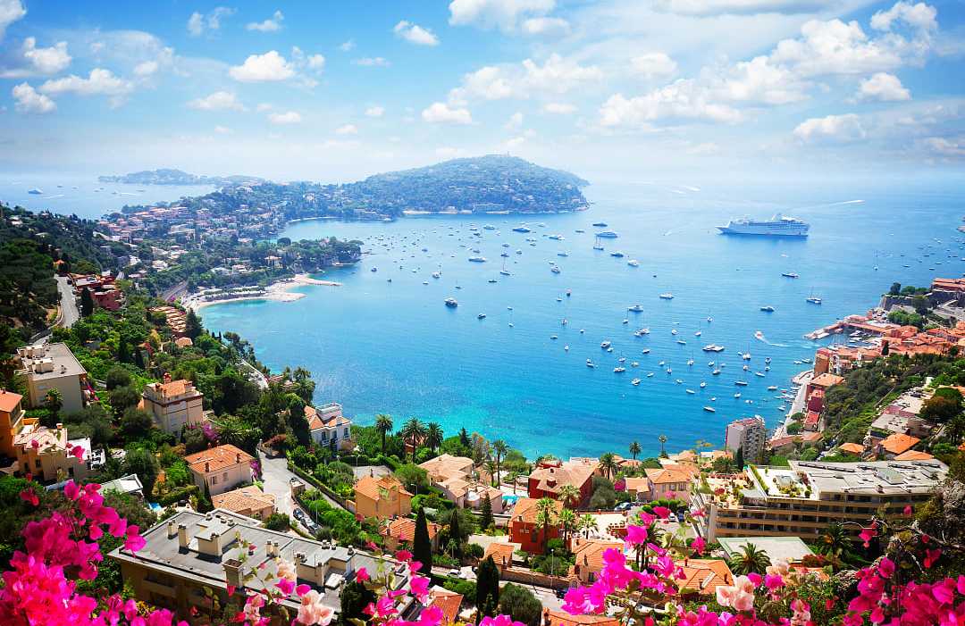 French Riviera, France Côte d'Azur or French Riviera in France