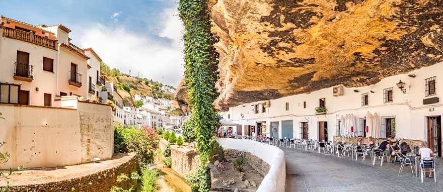 Setenil de las Bodegas, Spain. Setenil de las Bodegas, Spain.