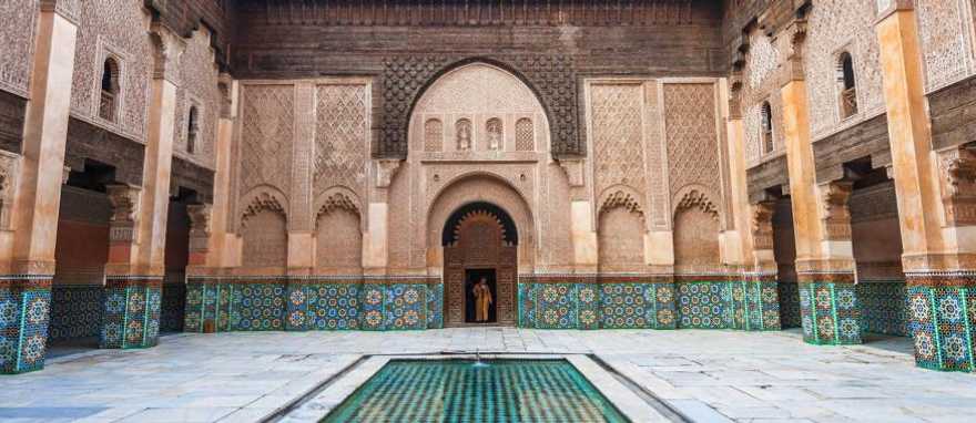 Ben Yusef Madrasa in Marrakesh, Morocco