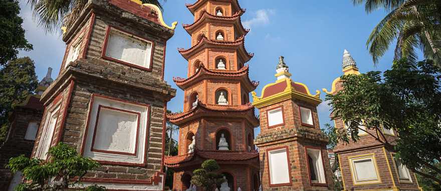 Quoc Pagoda in Hanoi, Vietnam 