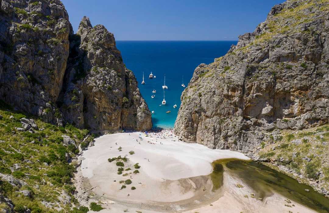 Torrent de Pareis in Majorca, Spain