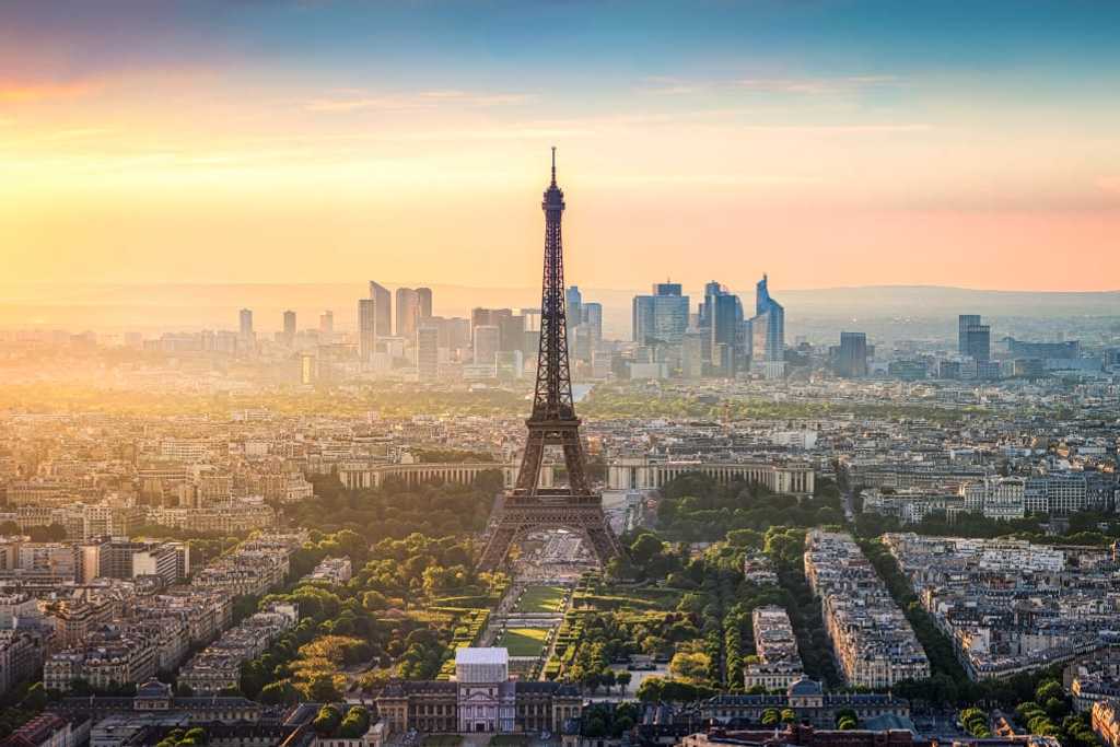 Eiffel Tower in Paris, France