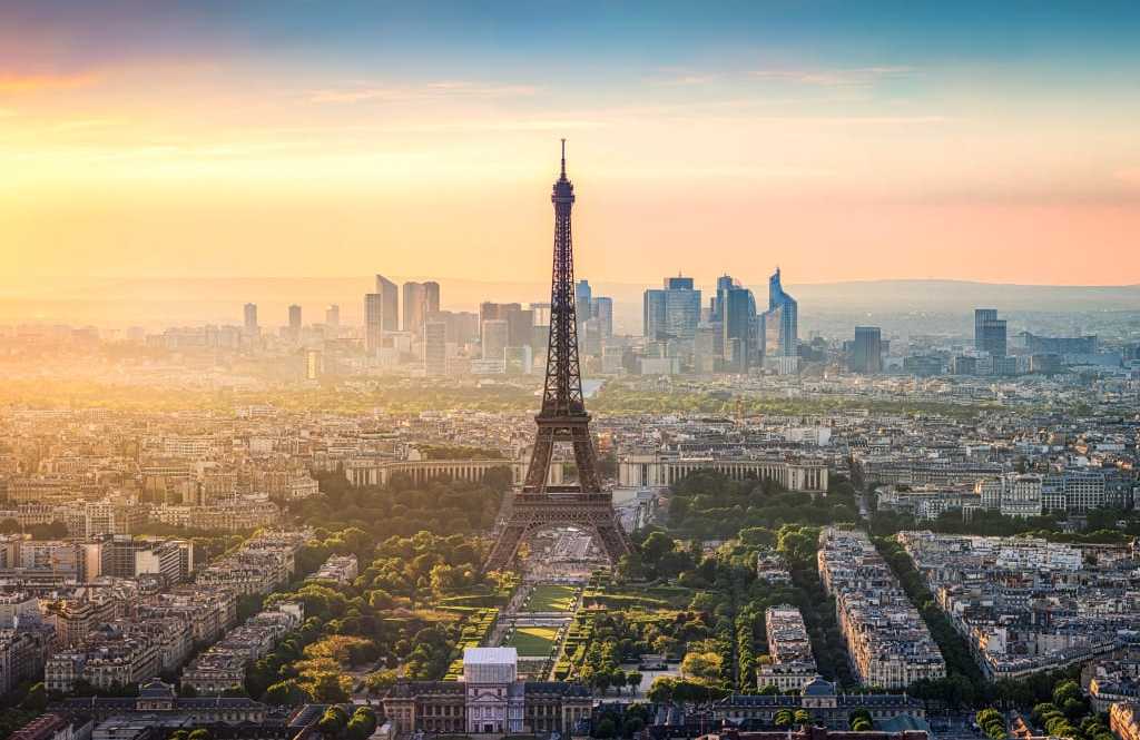 Eiffel Tower in Paris, France