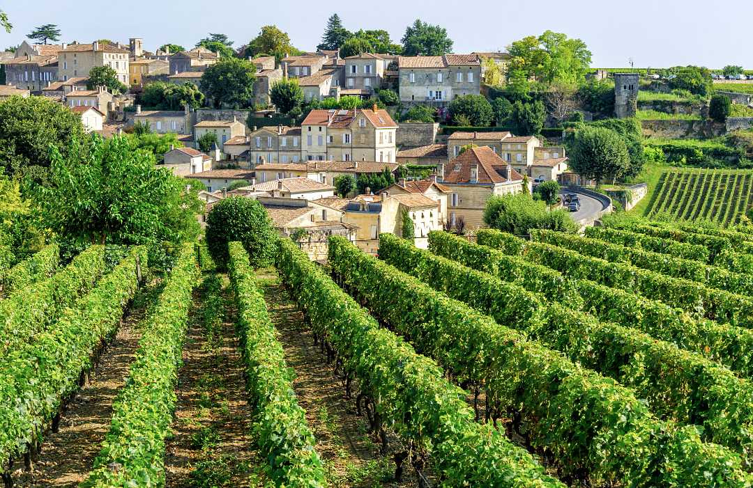 Saint Emilion Village in Bordeaux, France