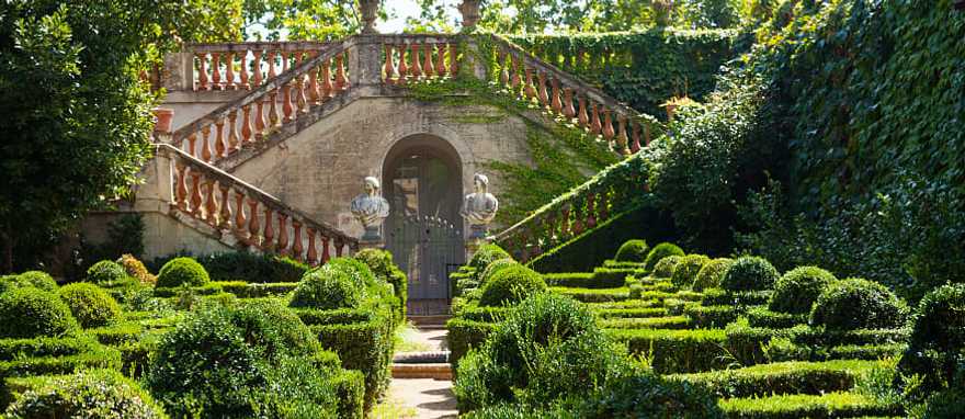 Enjoy the green cypress landscape of the Parc del Laberint d'Horta of Barcelona, Spain Enjoy the green cypress landscape of the Parc del Laberint d'Horta of Barcelona, Spain