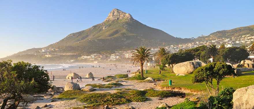 Lions head peak in Cape Town, South Africa.