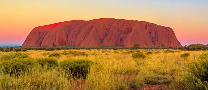 Ayers rock in Australia
