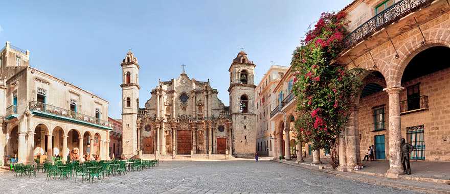 San Cristobal Cathedral in Havana, Cuba