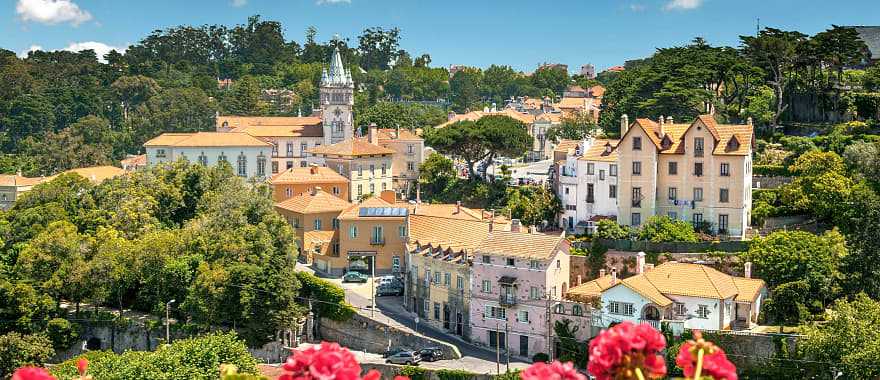 Sintra, the famous Castle of the Moors, Portugal