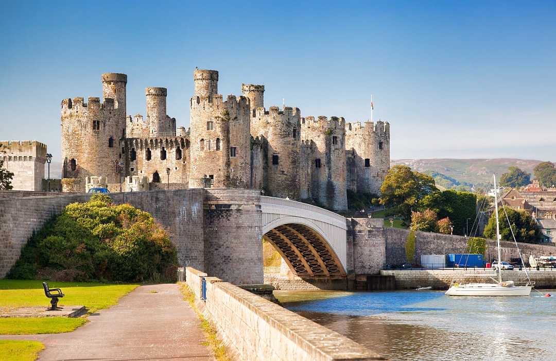Conwy Castle in Wales