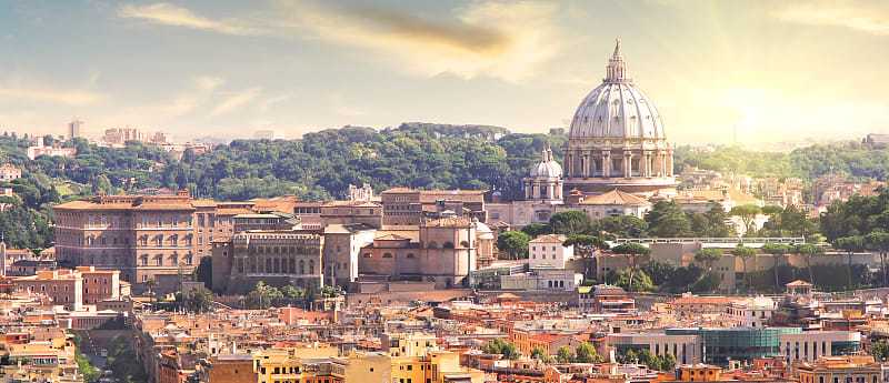 St Peter's Cathedral in Rome, Italy