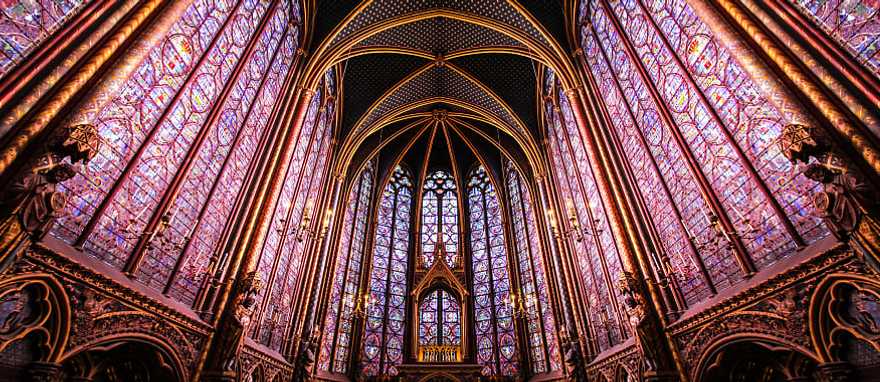Sainte-Chapelle in Paris, France