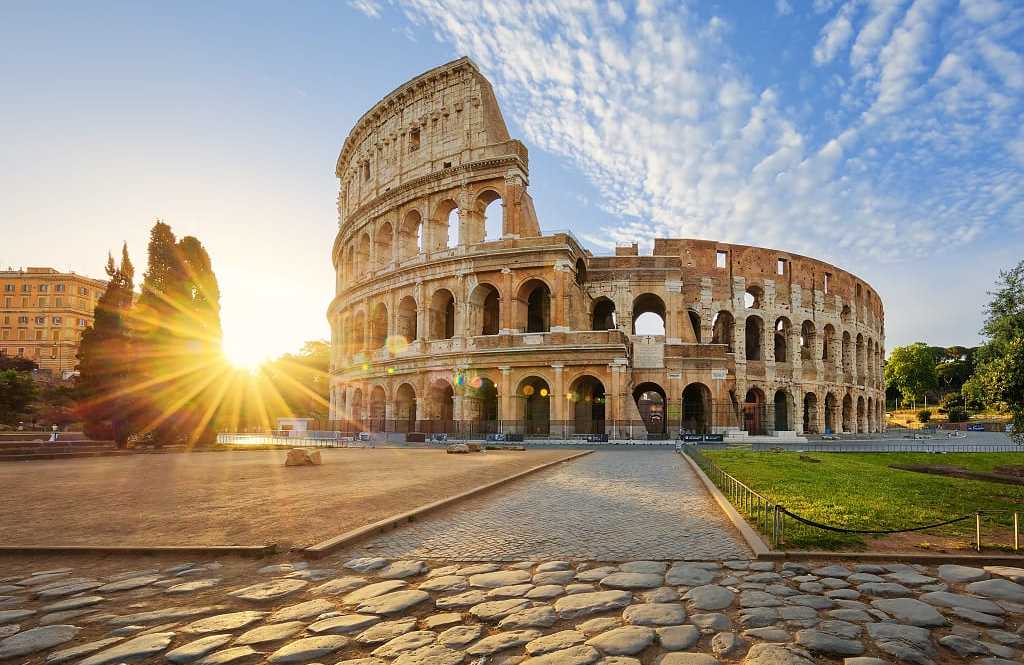 Colosseum in Rome, Italy