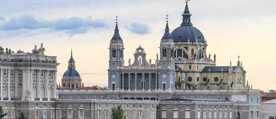 Majestic Almudena Cathedral, Madrid, Spain