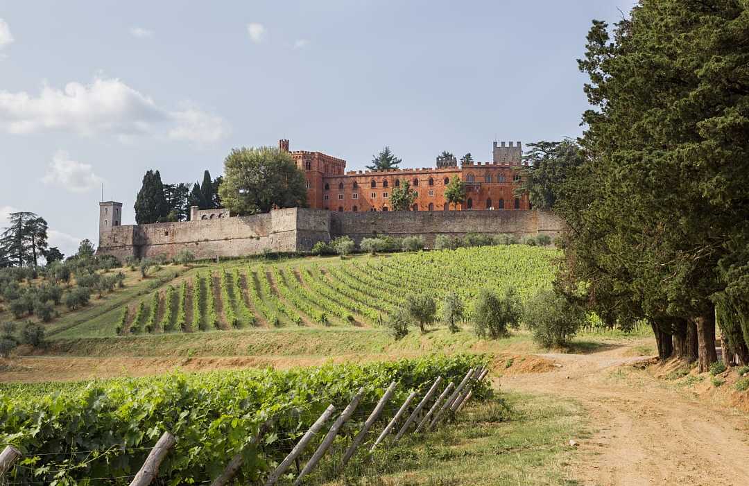 Castello di Brolio in Gaiole, Italy.
