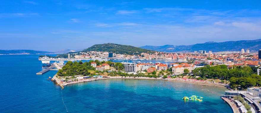 Split Beach Bacvice, Croatia