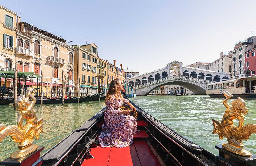 The Grand Canal in Venice, Italy