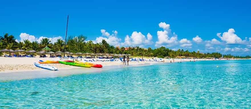 Beautiful beach of Varadero in Cuba Beautiful beach of Varadero in Cuba