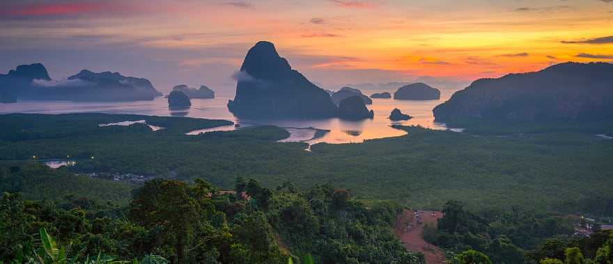 Beautiful Phang Nga Bay in Thailand