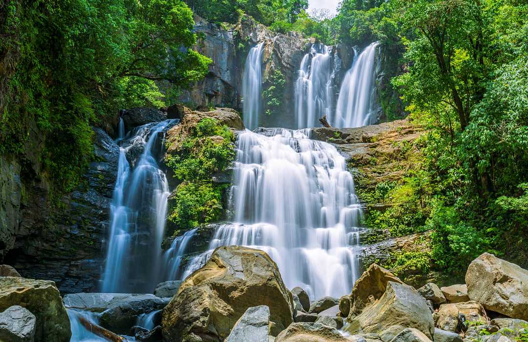Nauyaca waterfall in Puntarenas Province, Costa Rica