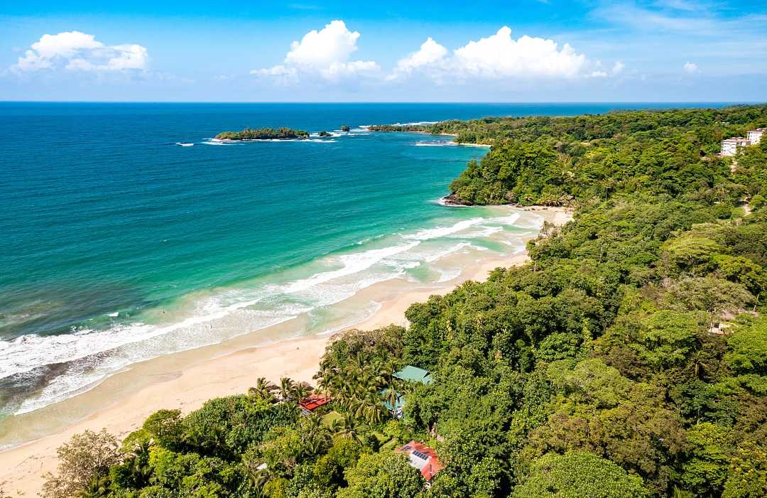 Tropical beach in Bocas del Toro, Panama