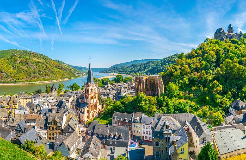 Bacharach in the Rhine Valley, Germany
