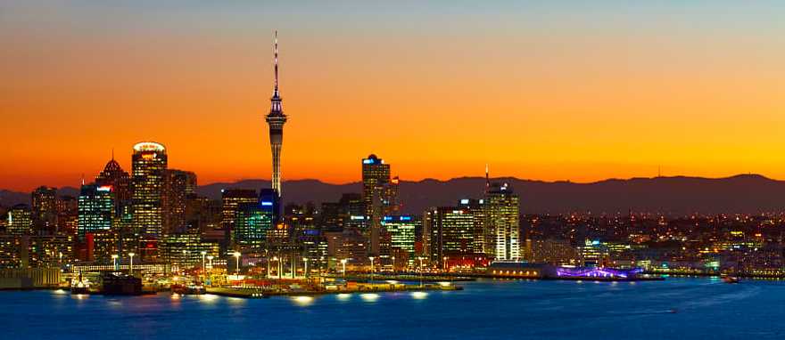 Auckland skyline. Photo courtesy of Chris McLennan / Tourism New Zealand