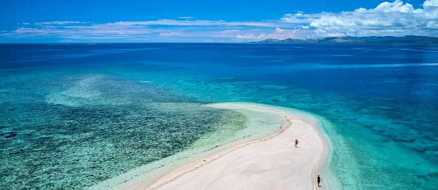 Veti Levu, Fiji Sand bar on the Coral Coast in Veti Levu, Fiji