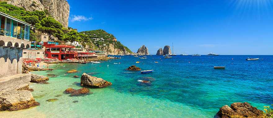 Capri, on the Bay of Naples