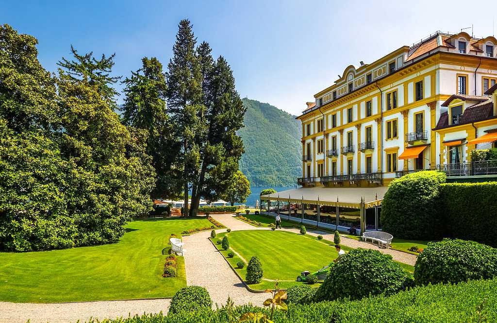 Villa d’Este, five star accommodations on Lake Como dating from the 16th century