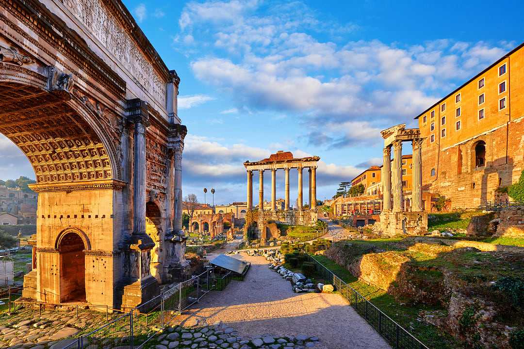 Roman Forum in Rome, Italy