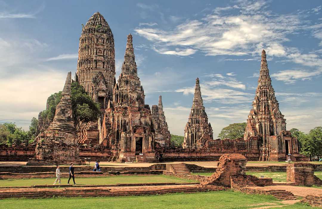 Chaiwatthanaram Temple in Ayutthaya, Thailand