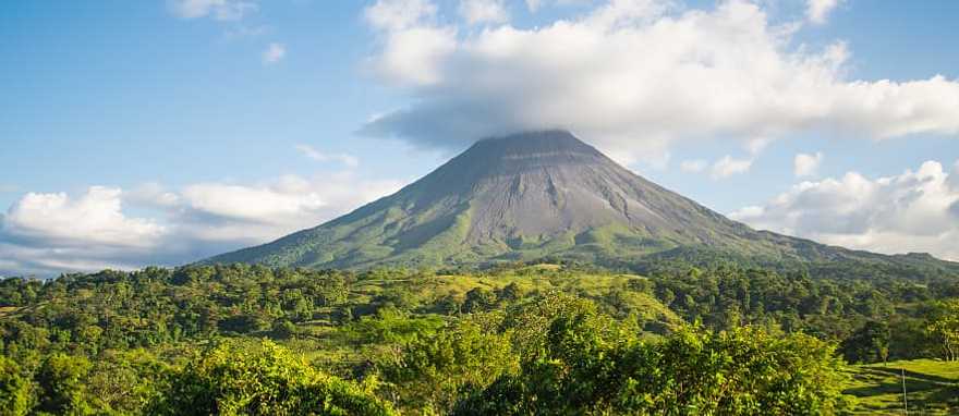 Arenal Volcano in Costa Rica.