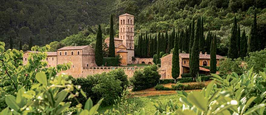 San Pietro in Valle Abbey in Valnerina, Umbria, Italy.