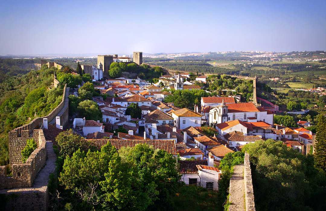 Medieval village of Obidos in Portugal Medieval village of Obidos in Portugal