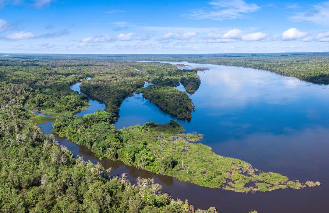 Xingu River in the Amazon, Brazil Xingu River in the Amazon, Brazil